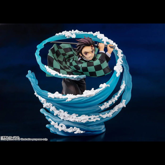 DEMON SLAYER - KIMETSU NO YAIBA - FIGURA TANJIRO KAMADO (WATER BREATHING) FIGUARTS ZERO