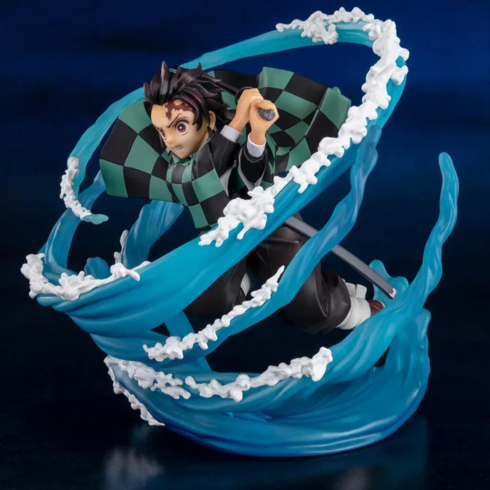 DEMON SLAYER - KIMETSU NO YAIBA - FIGURA TANJIRO KAMADO (WATER BREATHING) FIGUARTS ZERO