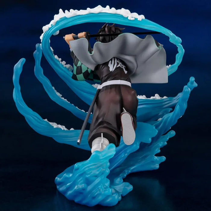 DEMON SLAYER - KIMETSU NO YAIBA - FIGURA TANJIRO KAMADO (WATER BREATHING) FIGUARTS ZERO