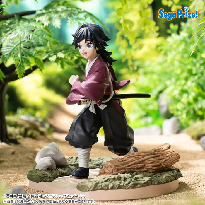 DEMON SLAYER - KIMETSU NO YAIBA - FIGURINE TOMIOKA GIYU (CHILDHOOD) XROSS LINK