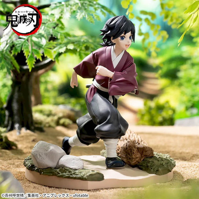 DEMON SLAYER - KIMETSU NO YAIBA - FIGURINE TOMIOKA GIYU (CHILDHOOD) XROSS LINK
