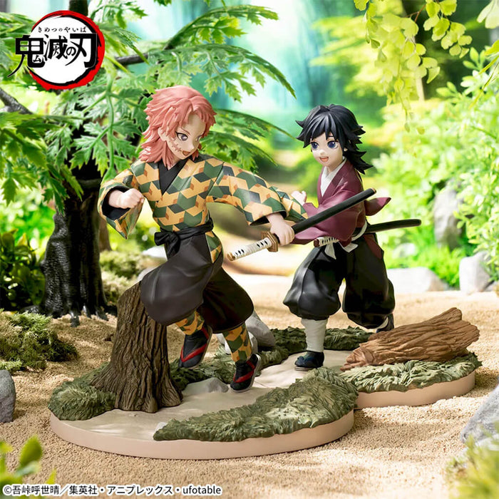 DEMON SLAYER - KIMETSU NO YAIBA - FIGURINE TOMIOKA GIYU (CHILDHOOD) XROSS LINK