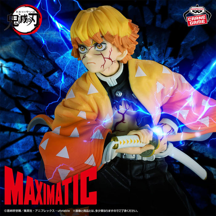 DEMON SLAYER - KIMETSU NO YAIBA - FIGURA ZENITSU AGATSUMA MAXIMATIC