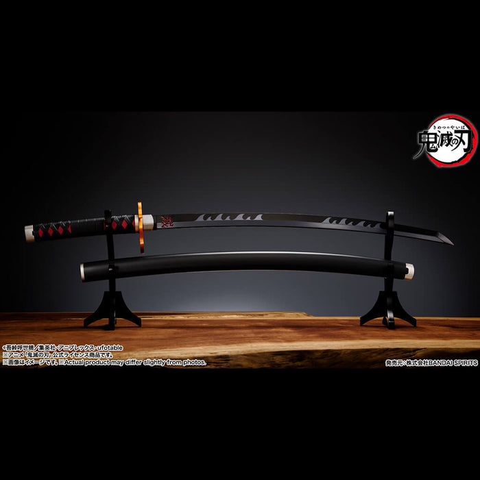 DEMON SLAYER - KIMETSU NO YAIBA - NICHIRIN SWORD (TANJIRO KAMADO) KYOJURO RENGOKU'S SWORD GUARD VER. PROPLICA