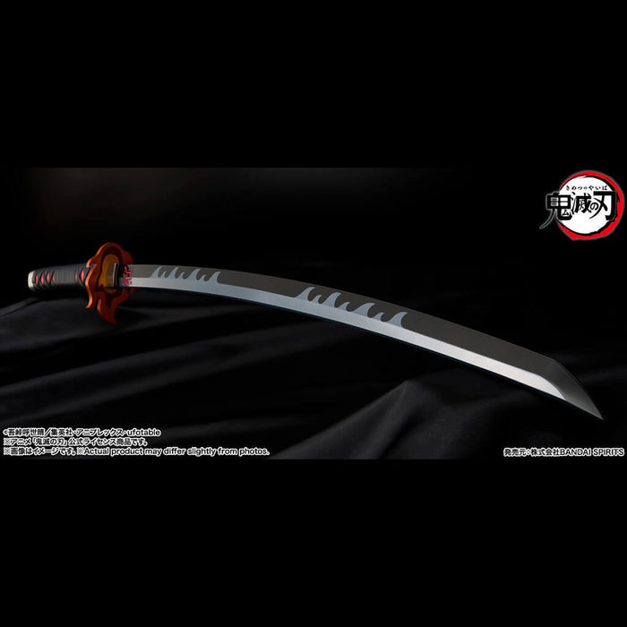 DEMON SLAYER - KIMETSU NO YAIBA - NICHIRIN SWORD (TANJIRO KAMADO) KYOJURO RENGOKU'S SWORD GUARD VER. PROPLICA