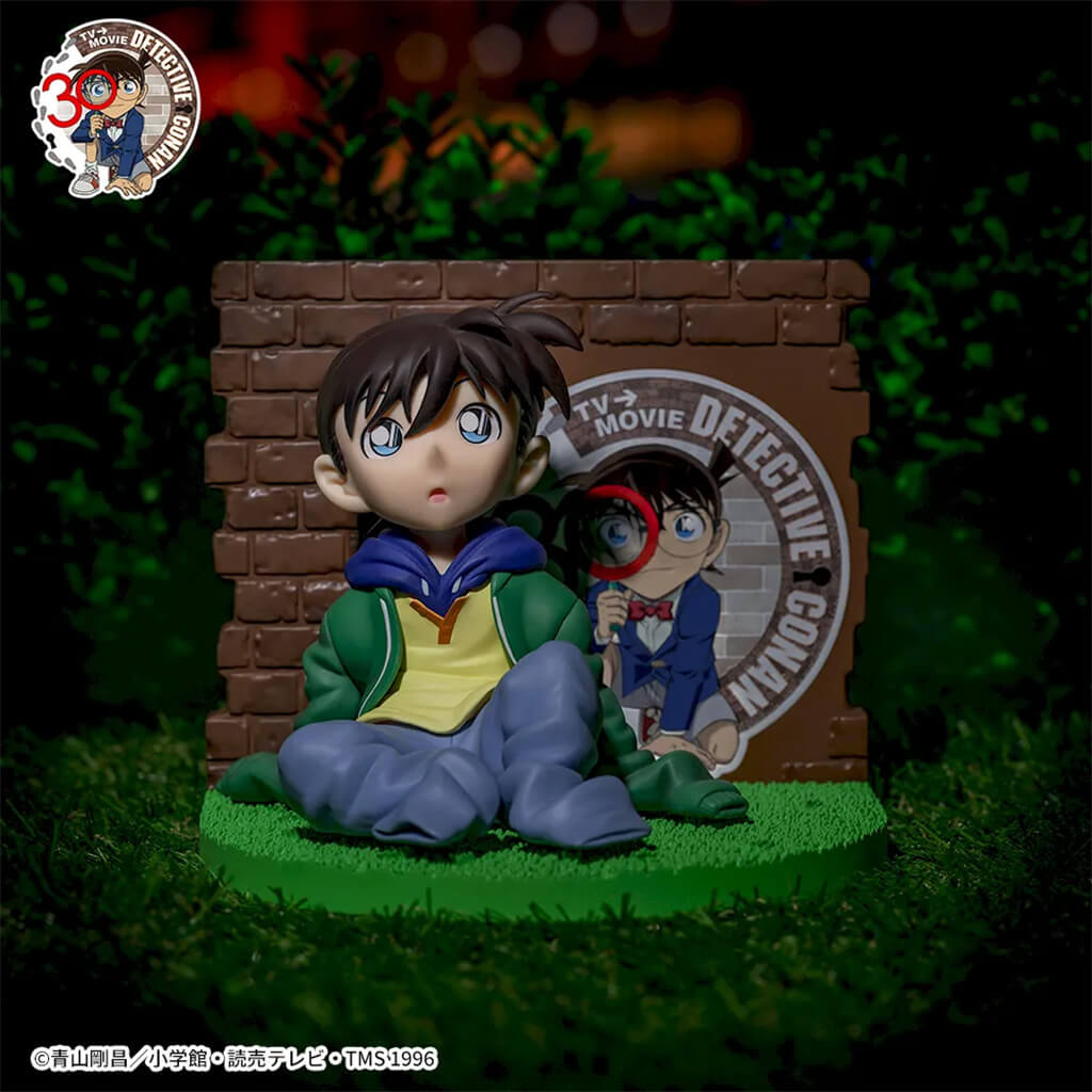 DETECTIVE CONAN - FIGURA CONAN EDOGAWA THE GREAT DETECTIVE WHO BECAME SMALL VIGNETTEUM