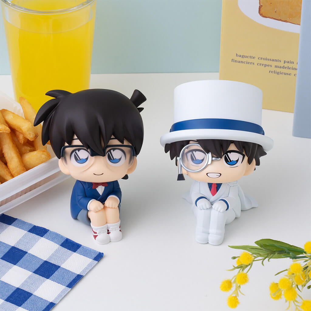 DETECTIVE CONAN - FIGURAS CONAN EDOGAWA & KAITO KUROBA LIMITED EDITION LOOK UP