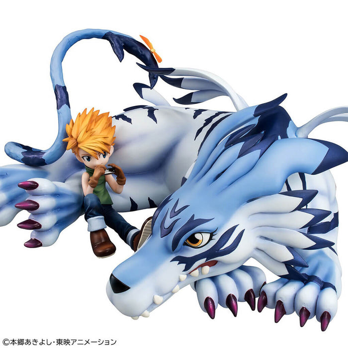 DIGIMON ADVENTURE - FIGURA GARURUMON & MATT ISHIDA GEM SERIES