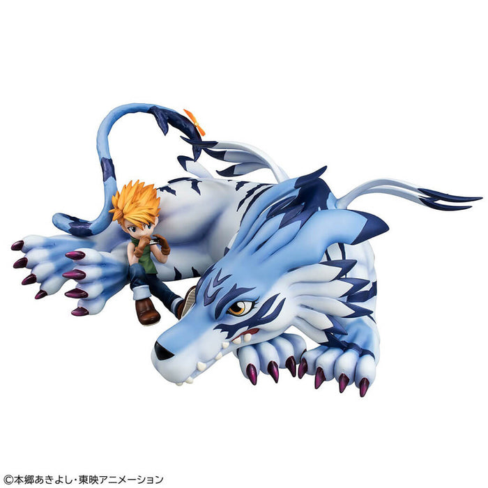 DIGIMON ADVENTURE - FIGURA GARURUMON & MATT ISHIDA GEM SERIES