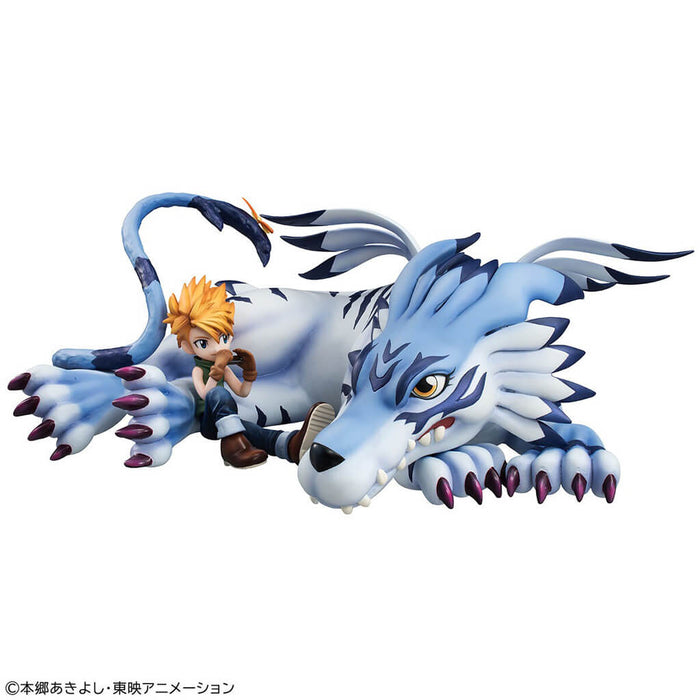 DIGIMON ADVENTURE - FIGURA GARURUMON & MATT ISHIDA GEM SERIES