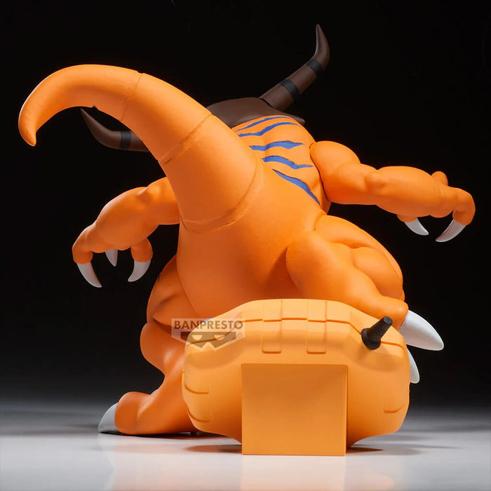 DIGIMON ADVENTURE - FIGURINE GREYMON DIGIVICE STAND !