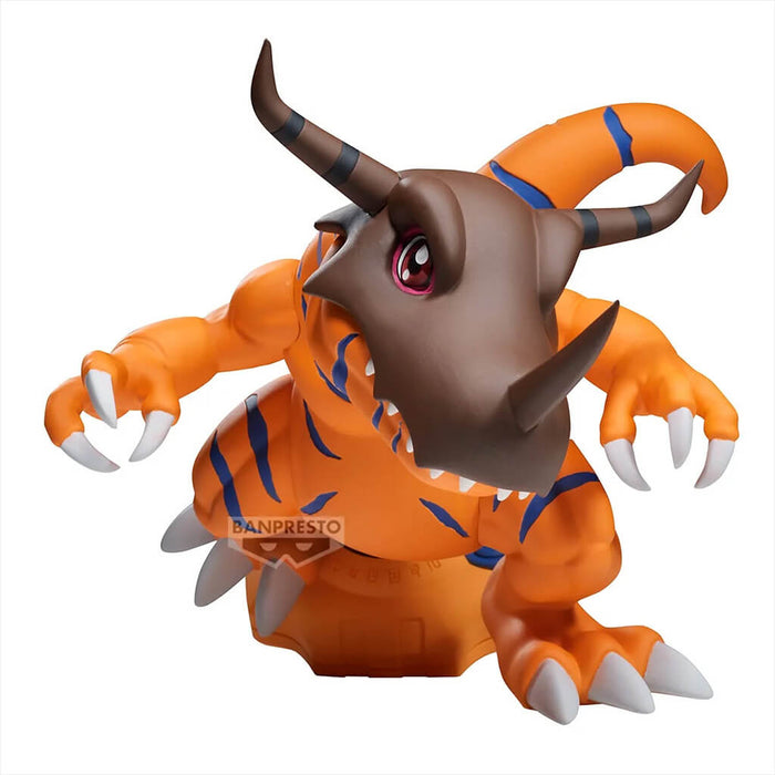 DIGIMON ADVENTURE - FIGURINE GREYMON DIGIVICE STAND !
