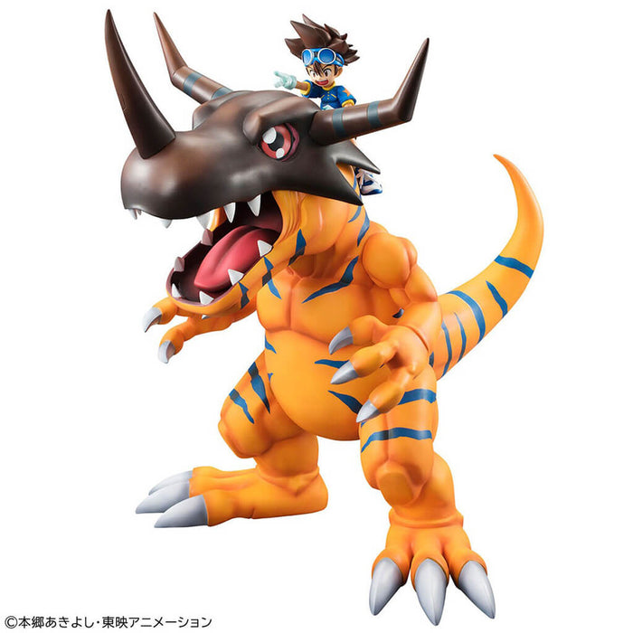 DIGIMON ADVENTURE - FIGURA GREYMON & TAI KAMIYA GEM SERIES