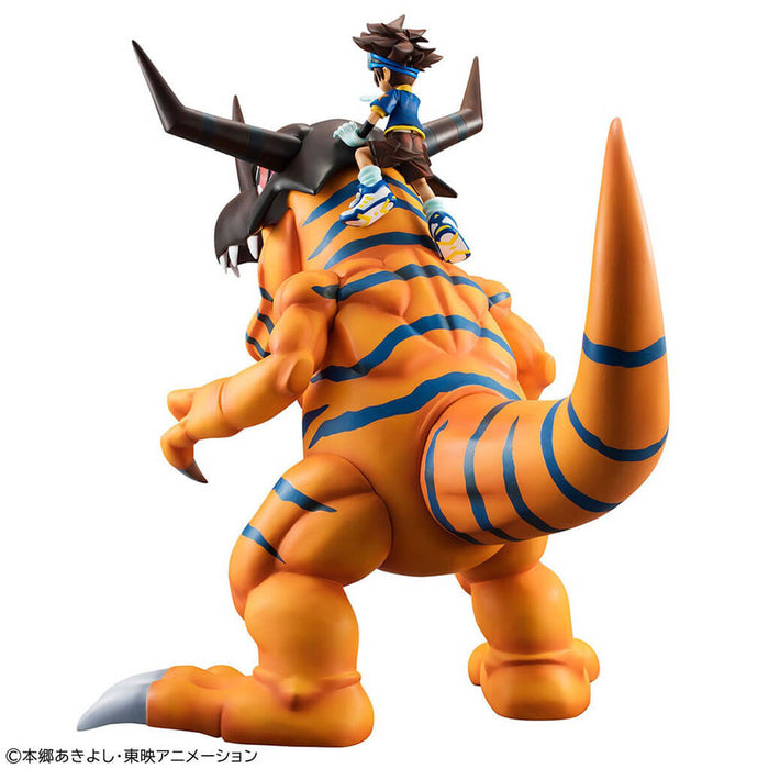 DIGIMON ADVENTURE - FIGURA GREYMON & TAI KAMIYA GEM SERIES