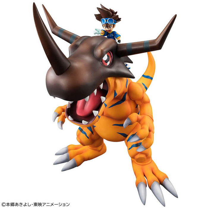 DIGIMON ADVENTURE - FIGURA GREYMON & TAI KAMIYA GEM SERIES