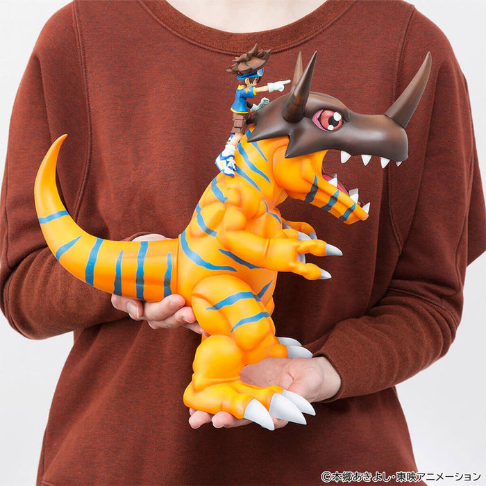 DIGIMON ADVENTURE - FIGURA GREYMON & TAI KAMIYA GEM SERIES