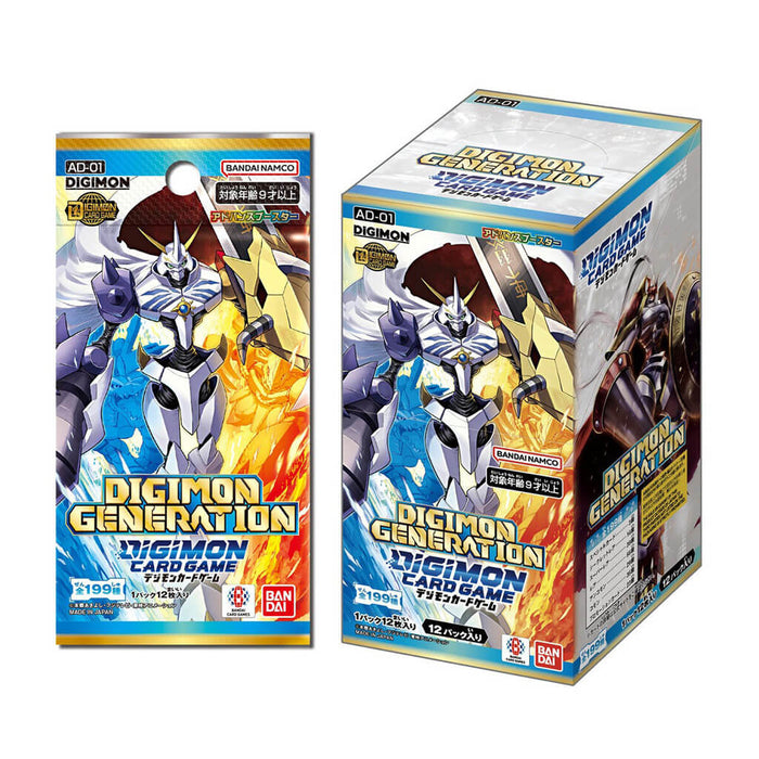DIGIMON CARD GAME ADVANCE BOOSTER DIGIMON GENERATION AD-01