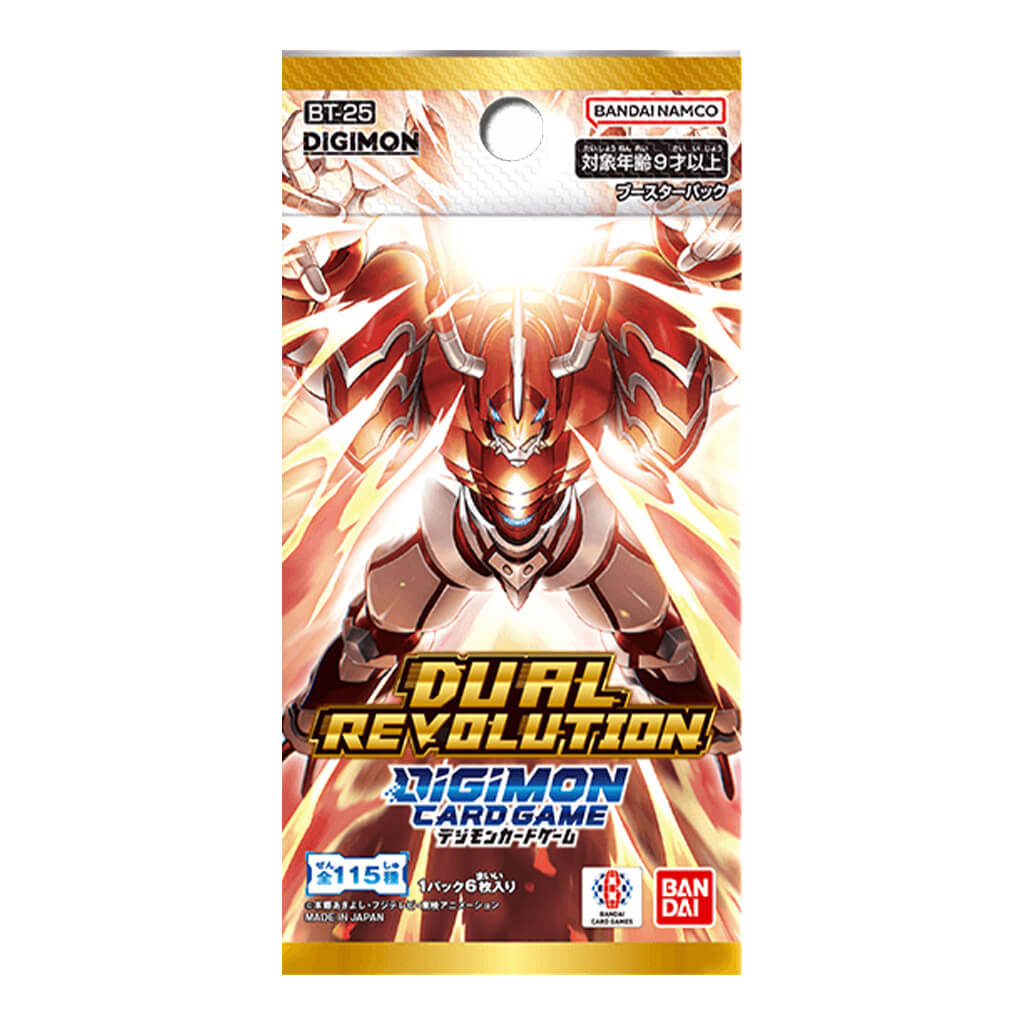 Digimon Card Game BT-25 Dual Revolution (box / 24 pack) Digimon Card Game BT-25 Dual Revolution (box / 24 pack)
