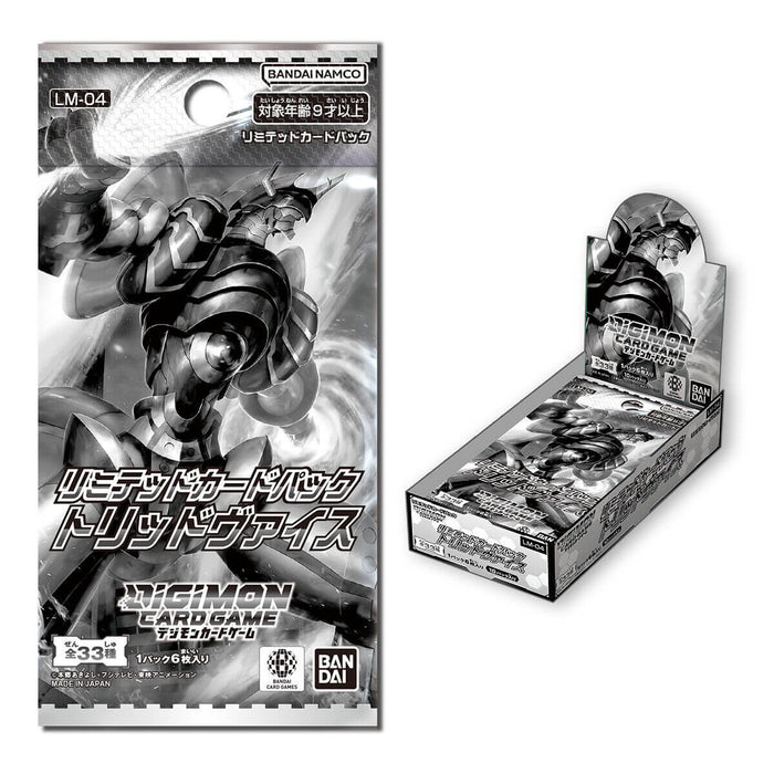 DIGIMON CARD GAME LIMITED CARD PACK TORRID WEISS (LM-04)