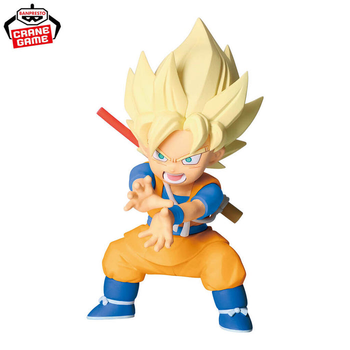 DRAGON BALL DAIMA - FIGURINE SON GOKU SSJ (MINI) FIGURE WITH PANEL JAPANDCO 3