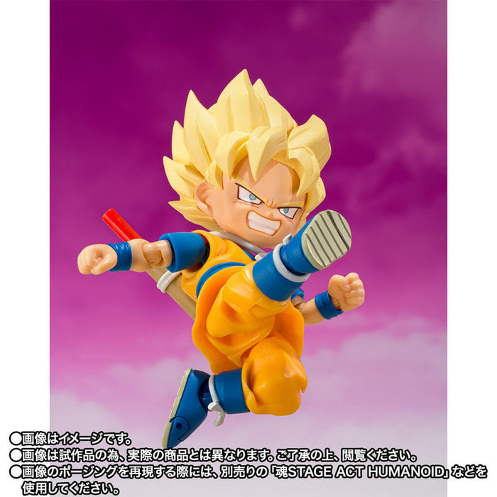 DRAGON BALL DAIMA - FIGURINE SON GOKU SSJ (MINI) SH FIGUARTS JAPANDCO 9