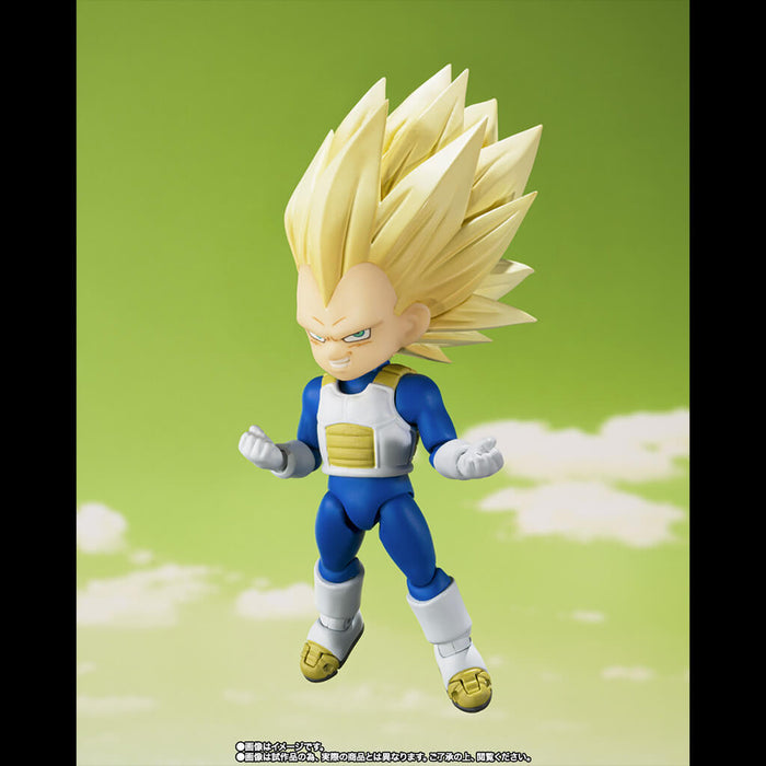 DRAGON BALL DAIMA - FIGURINE VEGETA SSJ3 (MINI) SH FIGUARTS JAPANDCO 3