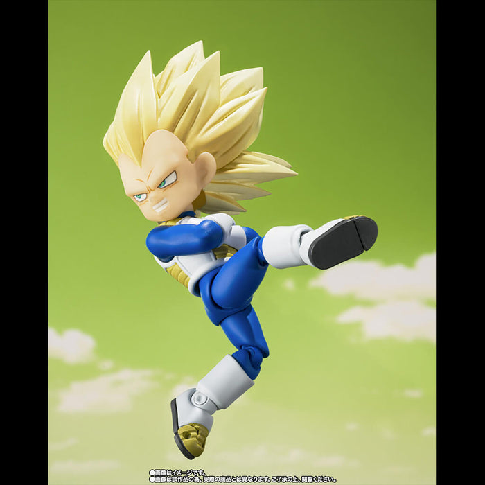 DRAGON BALL DAIMA - FIGURINE VEGETA SSJ3 (MINI) SH FIGUARTS JAPANDCO 4