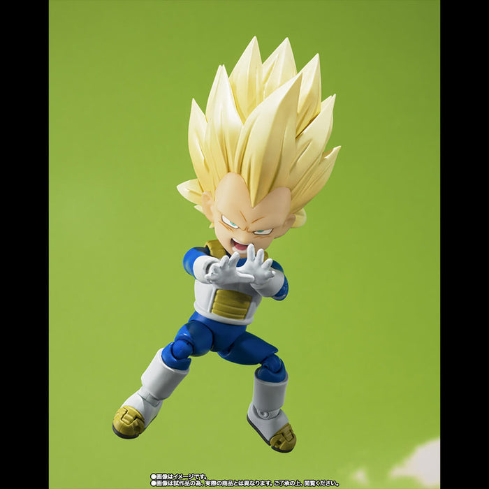 DRAGON BALL DAIMA - FIGURINE VEGETA SSJ3 (MINI) SH FIGUARTS JAPANDCO 7