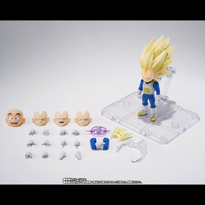 DRAGON BALL DAIMA - FIGURINE VEGETA SSJ3 (MINI) SH FIGUARTS JAPANDCO 9