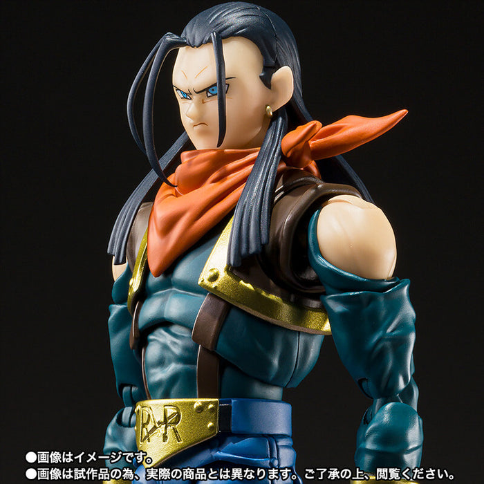 DRAGON BALL GT &#8211; FIGURINE SUPER ANDROID 17 (C-17) SH FIGUARTS JAPANDCO 2