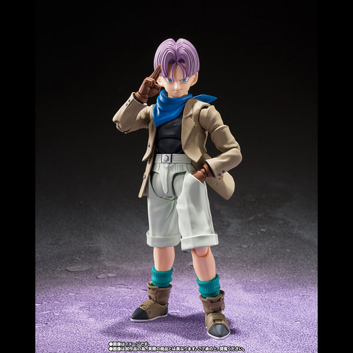 DRAGON BALL GT - FIGURINE TRUNKS SH FIGUARTS JAPANDCO 8