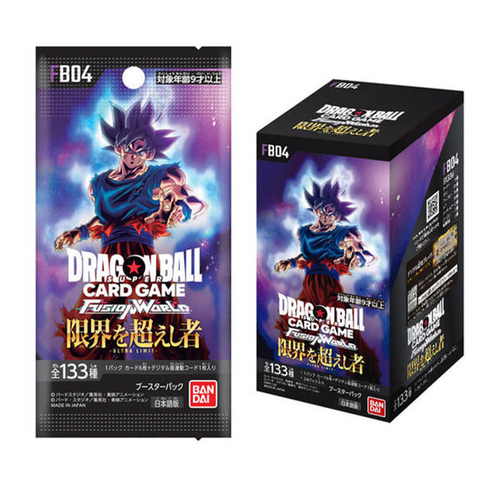 Cards FB04 Booster Dragon Ball | Japandco Cards FB04 Booster Dragon Ball | Japandco