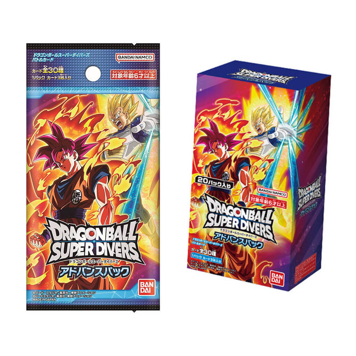 DRAGON BALL SUPER DIVERS ADVANCED PACK (BOX) JAPANDCO 1