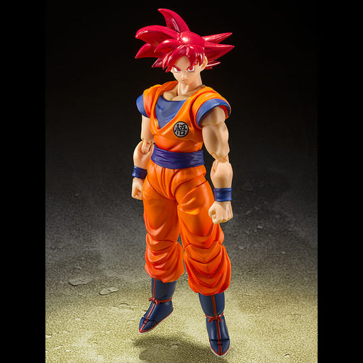 DRAGON BALL SUPER &#8211; FIGURINE SON GOKU SSJ GOD SH FIGUARTS JAPANDCO 1c