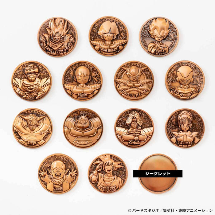 DRAGON BALL Z - COLLECTIBLE MEDALS VOL.1 (14 PCS) + BONUS JAPANDCO 6