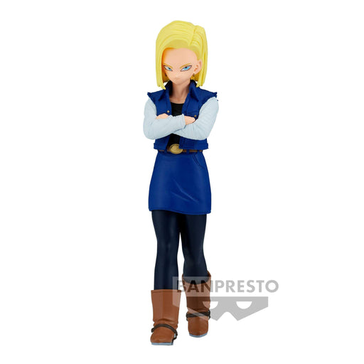 DRAGON BALL Z - FIGURINE ANDROID 18 (C-18) SOLID EDGE WORKS VOL.24 JAPANDCO 1