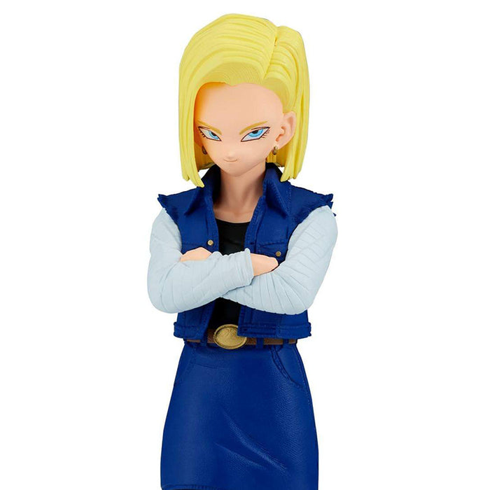 DRAGON BALL Z - FIGURINE ANDROID 18 (C-18) SOLID EDGE WORKS VOL.24 JAPANDCO 2