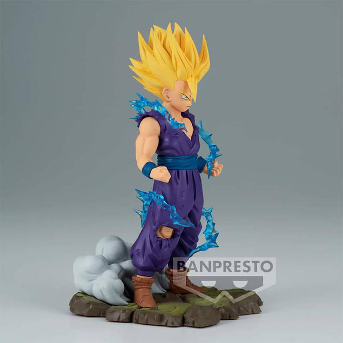 DRAGON BALL Z - FIGURINE SON GOHAN SSJ2 HISTORY BOX VOL.10 JAPANDCO 3c