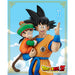 DRAGON BALL Z &#8211; FIGURINE SON GOKU &#038; SON GOHAN SPECIAL COLOR VER. GIGANTIC SERIES JAPANDCO 1c