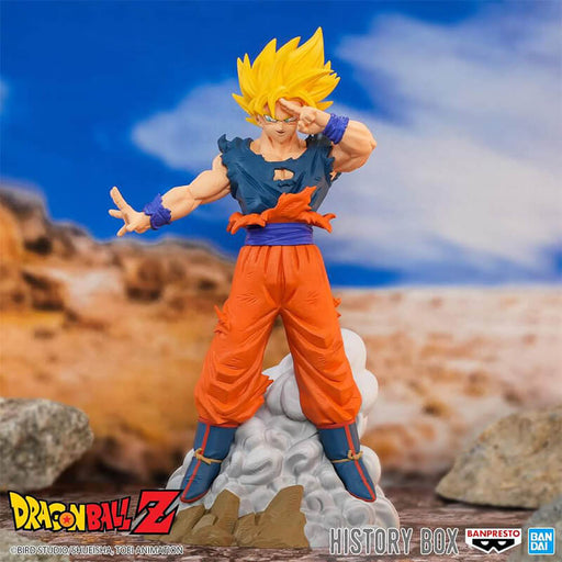 DRAGON BALL Z - FIGURINE SON GOKU SSJ HISTORY BOX VOL.9 JAPANDCO 1c