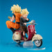 DRAGON BALL Z &#8211; FIGURINE SON GOKU SSJ &#038; SON GOHAN SSJ &#038; BIKE DESKTOP REAL McCOY EX JAPANDCO 5