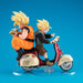 DRAGON BALL Z &#8211; FIGURINE SON GOKU SSJ &#038; SON GOHAN SSJ &#038; BIKE DESKTOP REAL McCOY EX JAPANDCO 7