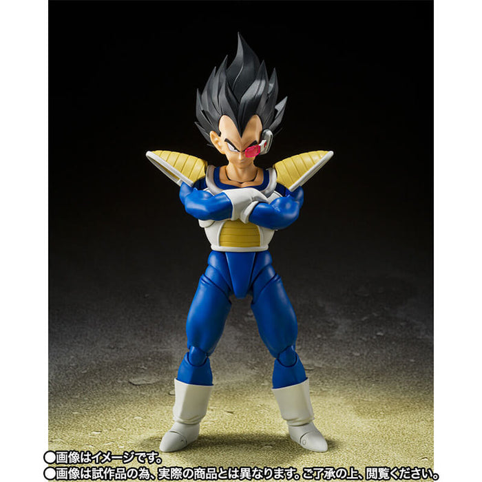 DRAGON BALL Z - FIGURINE VEGETA COMBAT POWER SH FIGUARTS JAPANDCO 3c