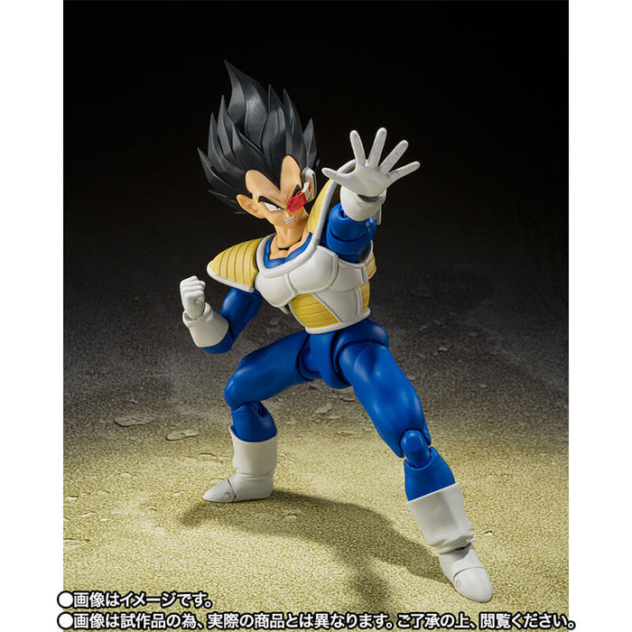 DRAGON BALL Z - FIGURINE VEGETA COMBAT POWER SH FIGUARTS JAPANDCO 4c