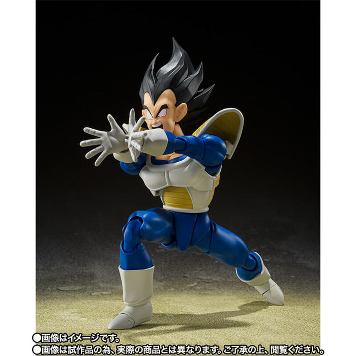 DRAGON BALL Z - FIGURINE VEGETA COMBAT POWER SH FIGUARTS JAPANDCO 5c