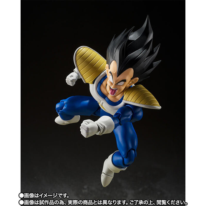 DRAGON BALL Z - FIGURINE VEGETA COMBAT POWER SH FIGUARTS JAPANDCO 6c