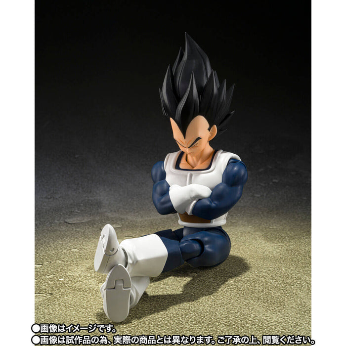 DRAGON BALL Z - FIGURINE VEGETA OLD BATTLE SUIT SH FIGUARTS JAPANDCO 4