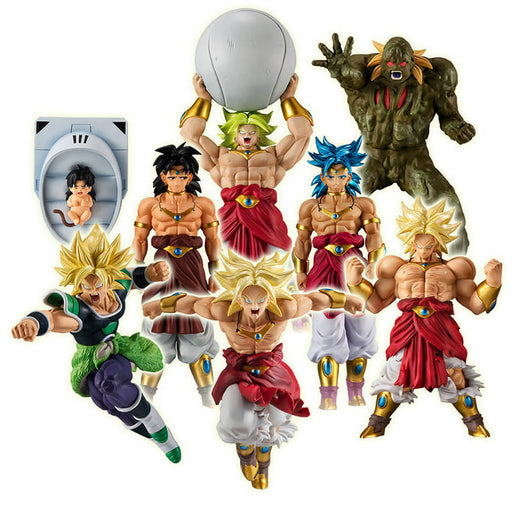 DRAGON BALL Z - FIGURINES HG BROLY FULL SET JAPANDCO 2c