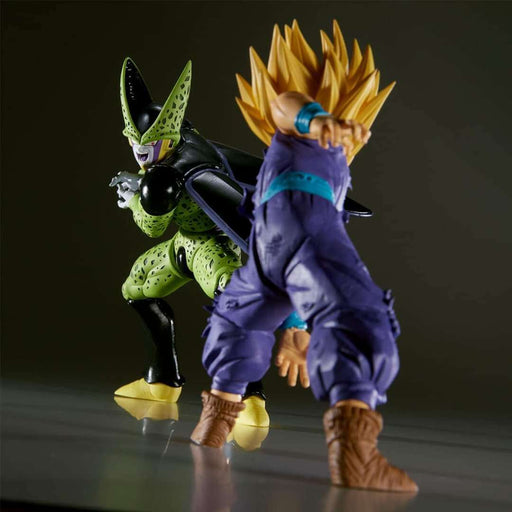 DRAGON BALL Z - FIGURINES SON GOHAN SSJ2 & CELL MATCH MAKERS JAPANDCO 3