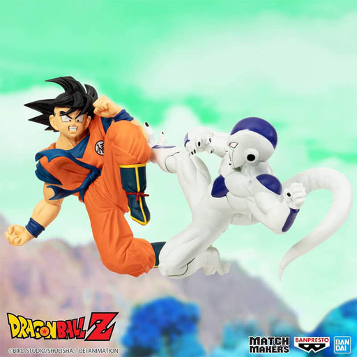 DRAGON BALL Z - FIGURINES SON GOKU & FREEZER MATCH MAKERS JAPANDCO 1c